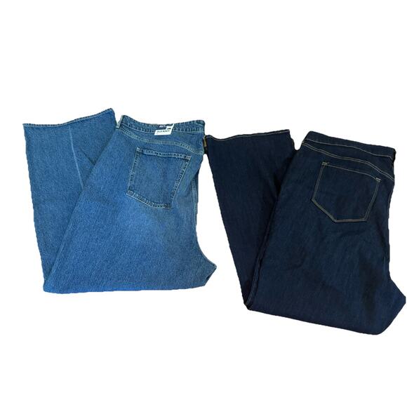 NWT Lot of 2 Old Navy High Ride & Extra High Rise Jeans Plus Size 26 - Picture 4 of 4
